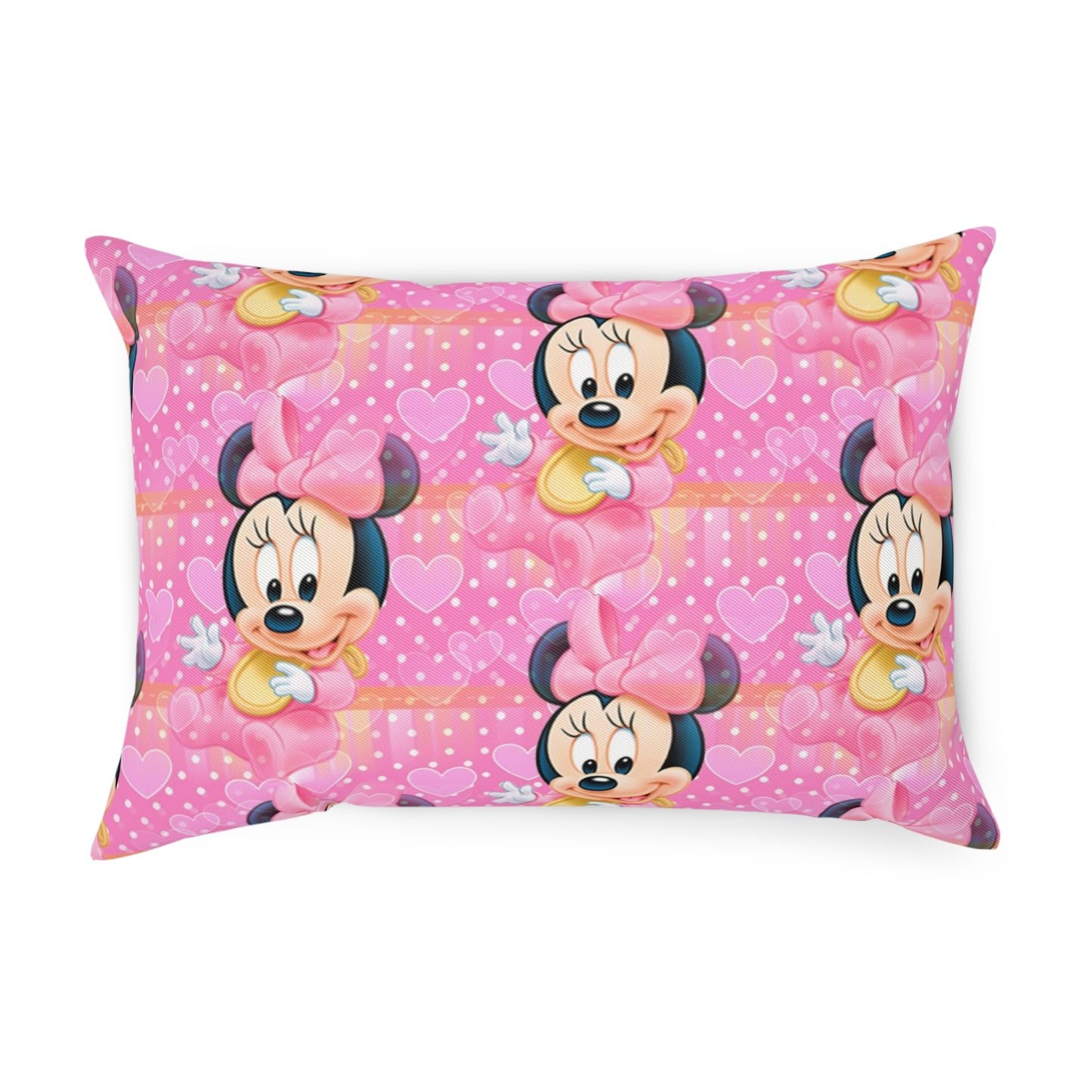 Minnie Mouse Love Cushion - Pink Heart Design for Kids' Rooms & Fun Décor