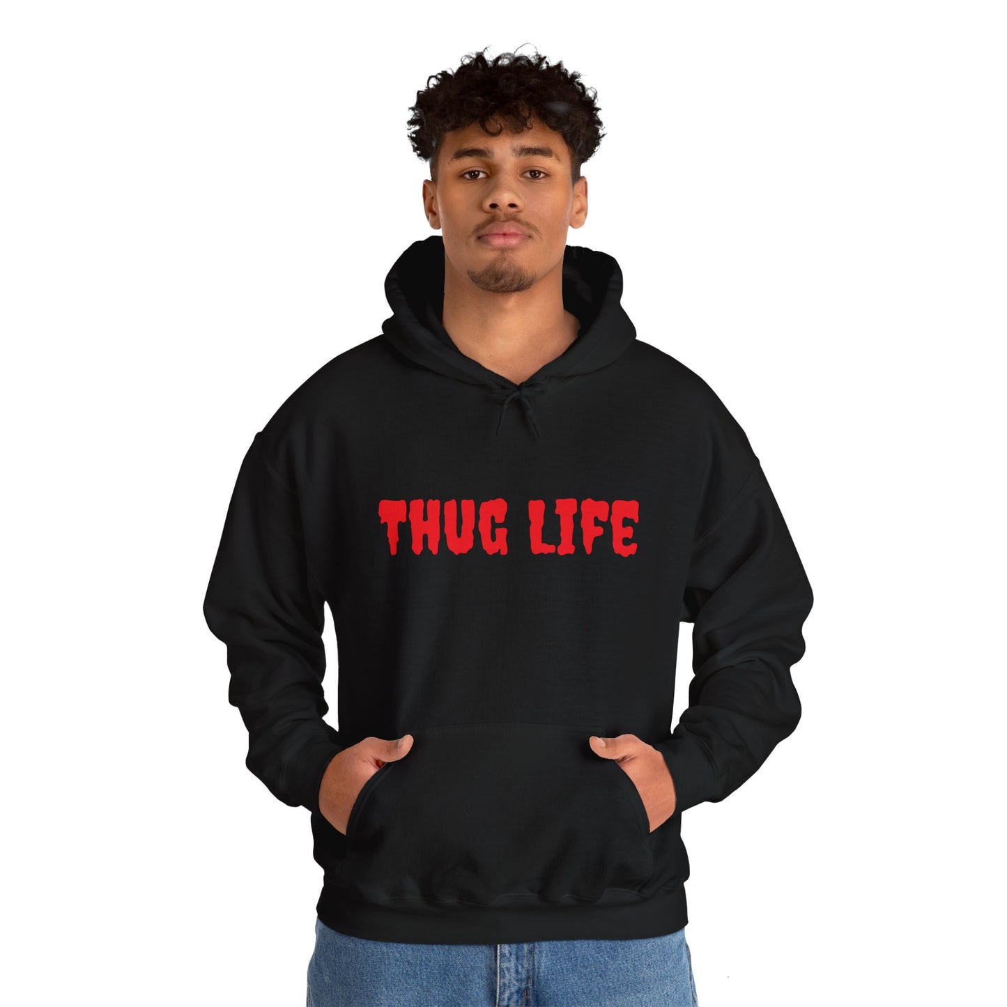 Thug Life Unisex Heavy Blend Hooded Sweatshirt - Bold Streetwear Style