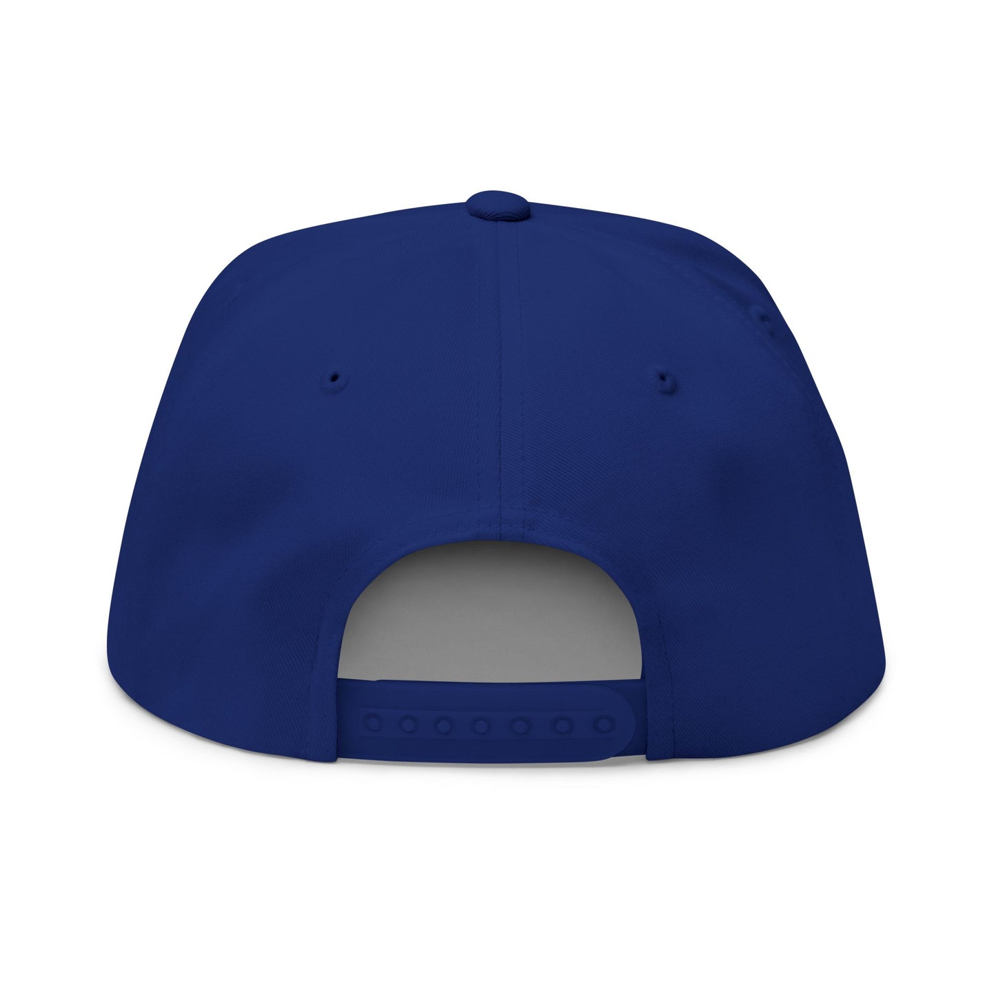 Stylish Embroidered Flat Bill Cap - Streetwear Design