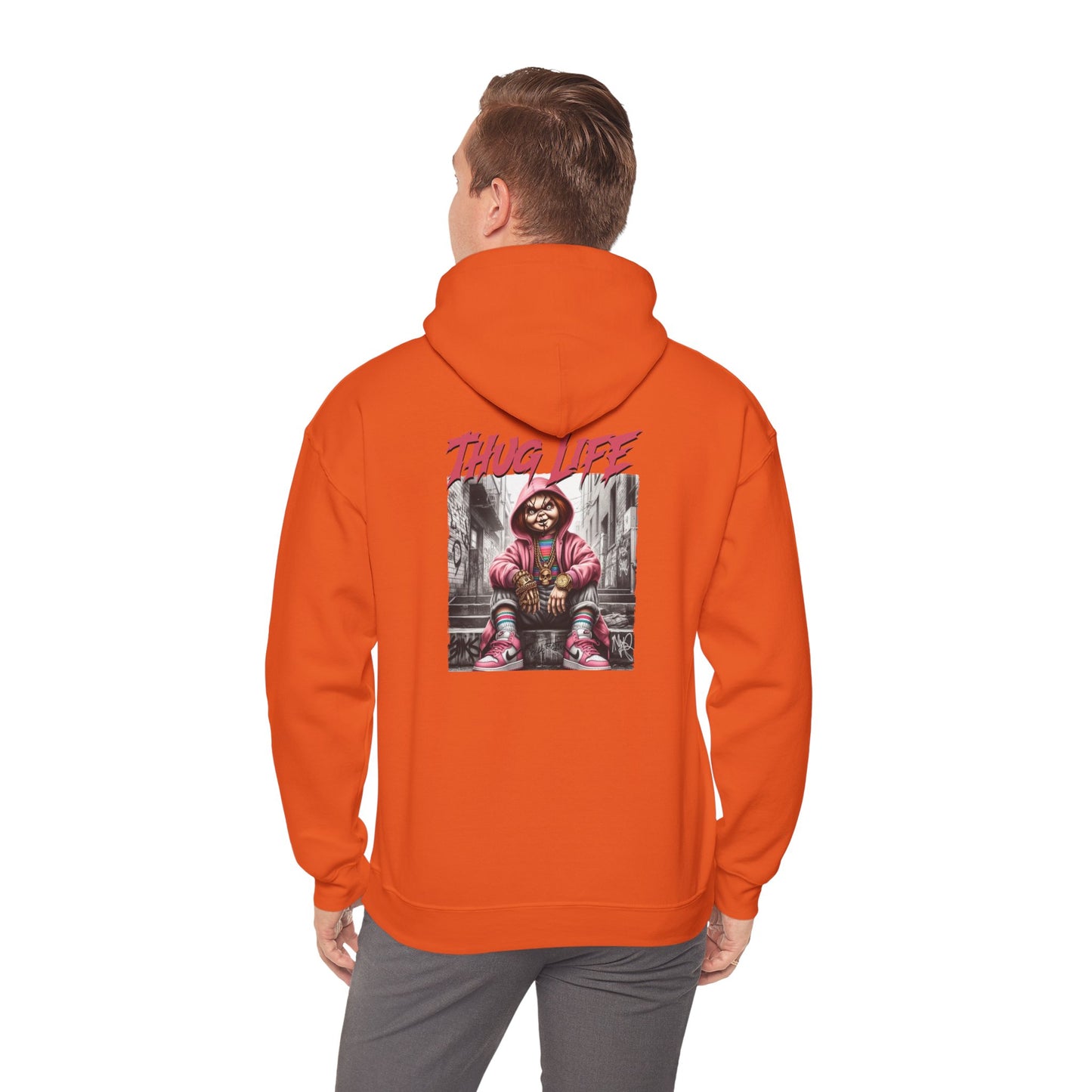 Thug Life Unisex Heavy Blend Hooded Sweatshirt - Bold Streetwear Style