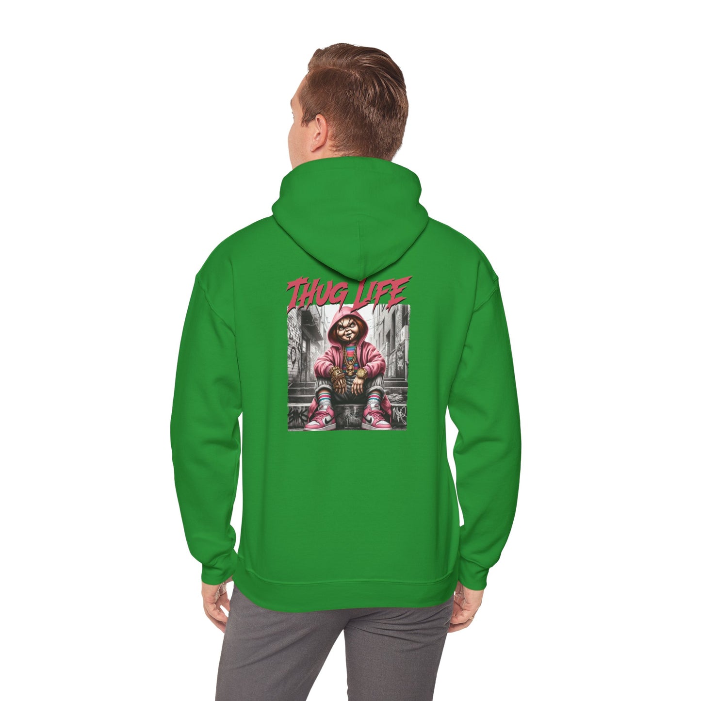 Thug Life Unisex Heavy Blend Hooded Sweatshirt - Bold Streetwear Style