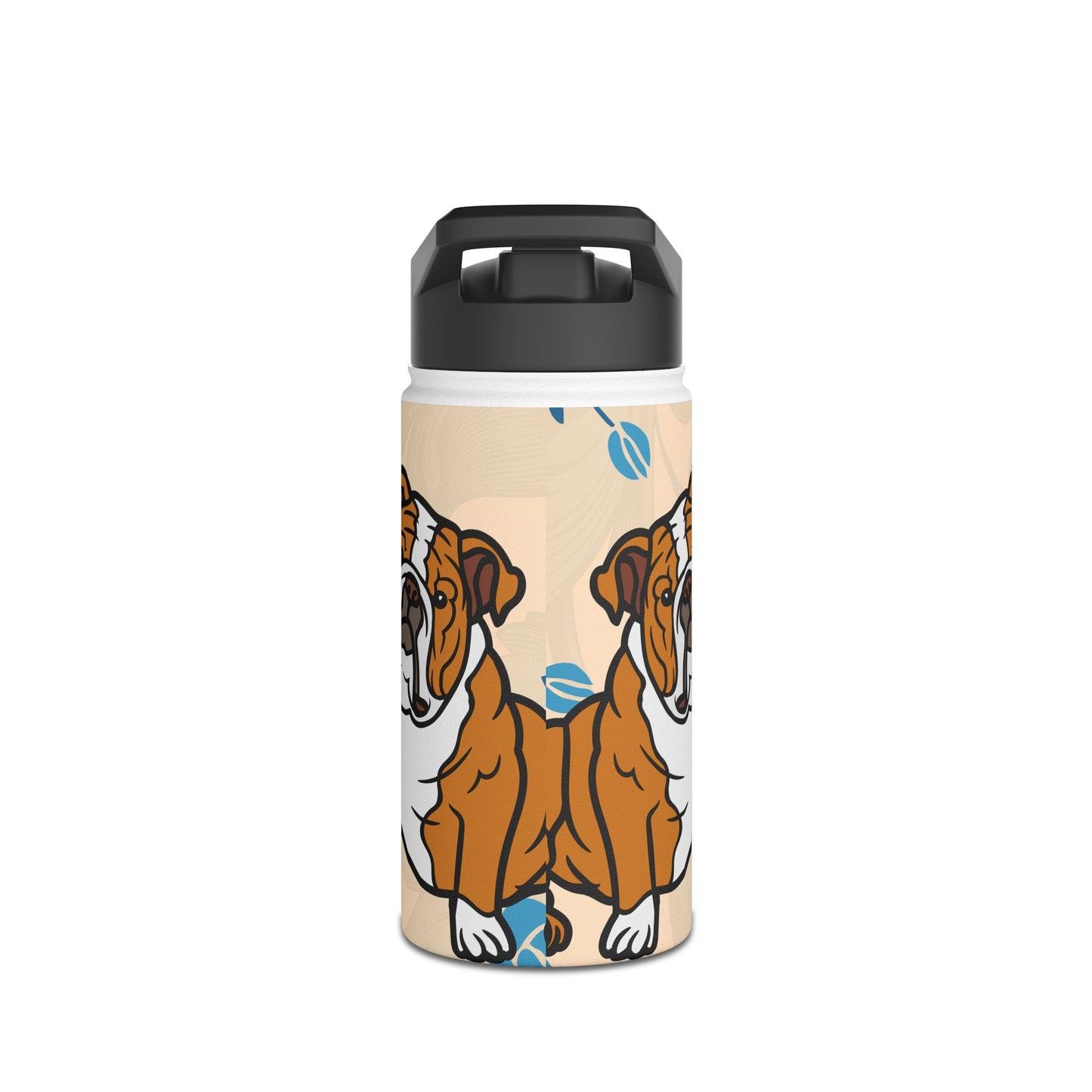 Unique Bulldog Water Bottle - "Every Dog Must Have His Day"