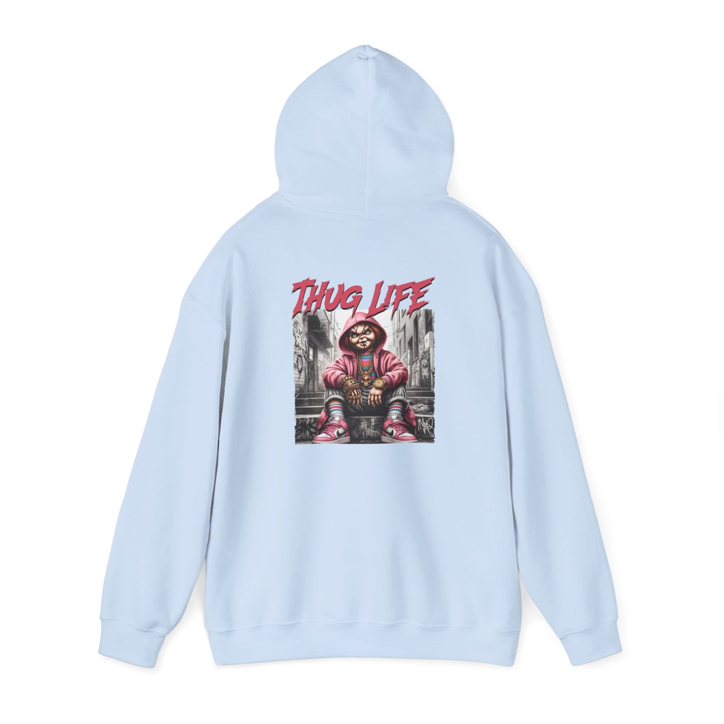 Thug Life Unisex Heavy Blend Hooded Sweatshirt - Bold Streetwear Style