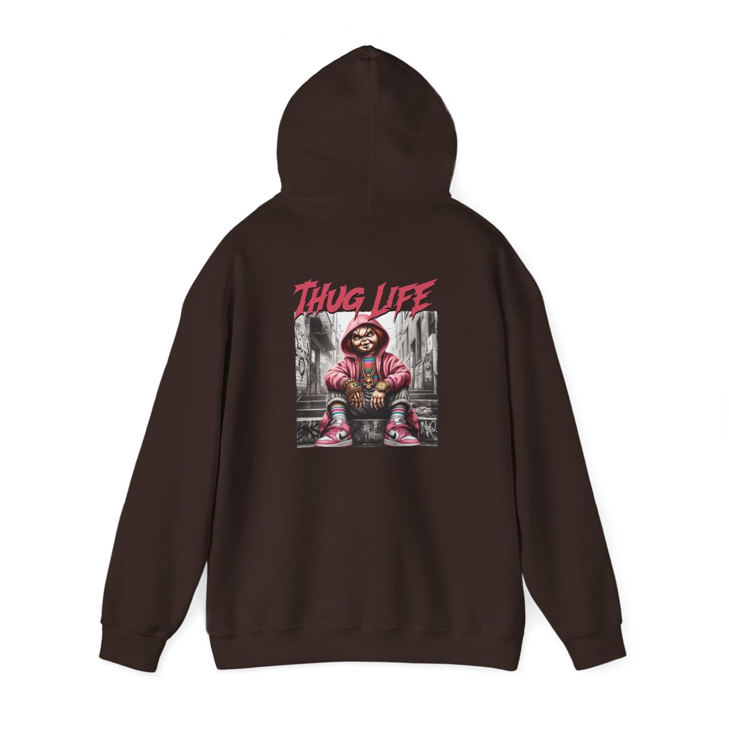 Thug Life Unisex Heavy Blend Hooded Sweatshirt - Bold Streetwear Style