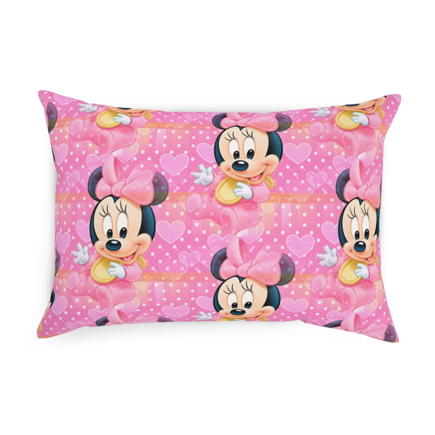 Minnie Mouse Love Cushion - Pink Heart Design for Kids' Rooms & Fun Décor