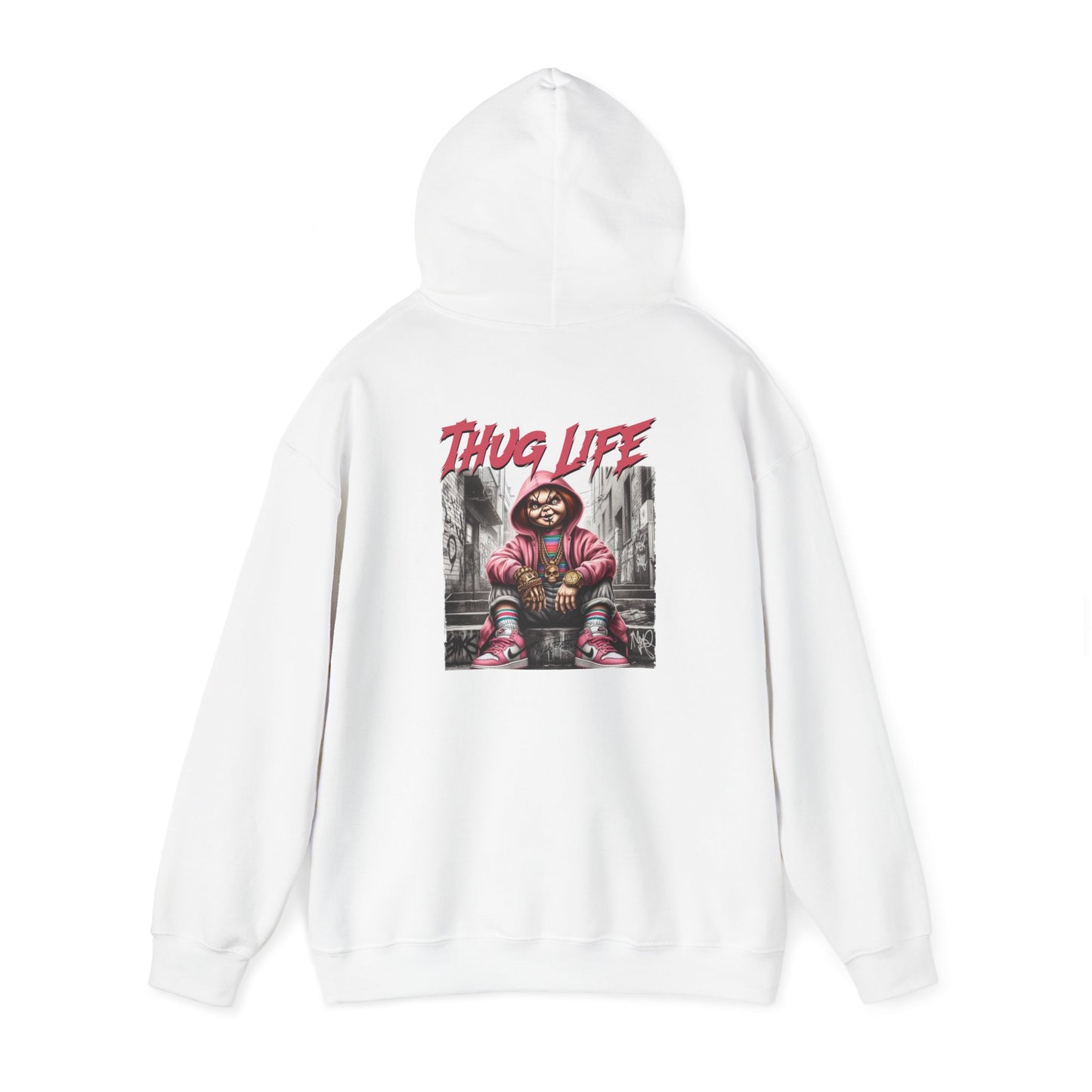 Thug Life Unisex Heavy Blend Hooded Sweatshirt - Bold Streetwear Style