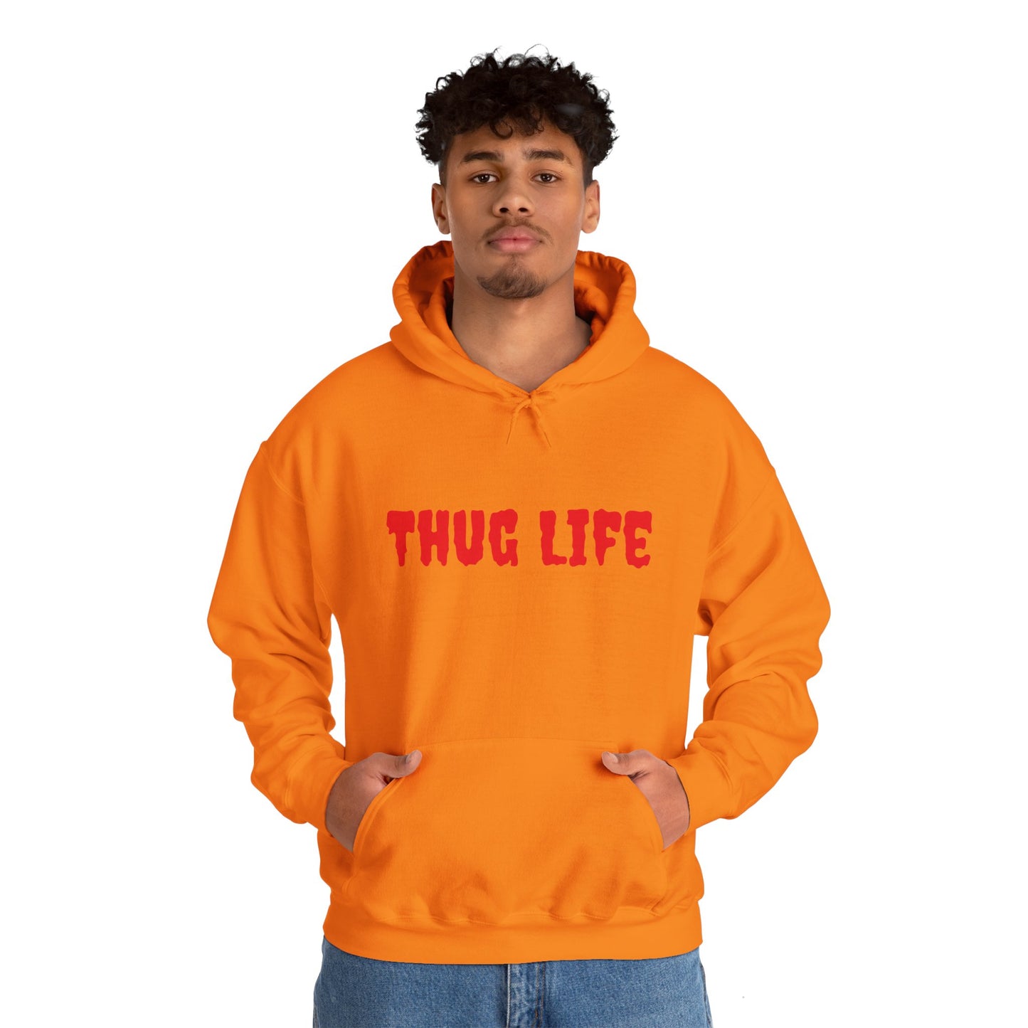 Thug Life Unisex Heavy Blend Hooded Sweatshirt - Bold Streetwear Style