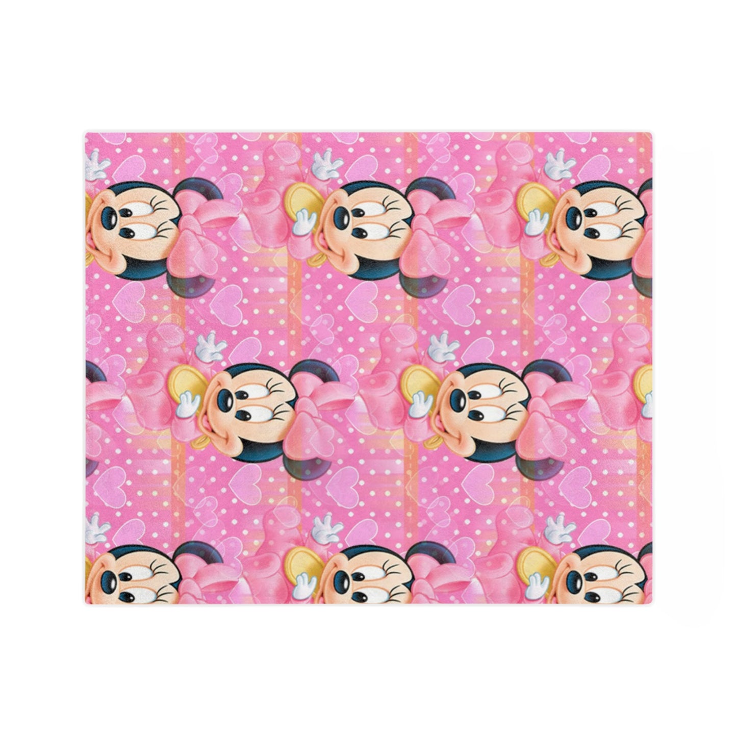 Minnie Mouse Velveteen Microfiber Blanket - Cozy Kids Gift for Birthdays and Holidays